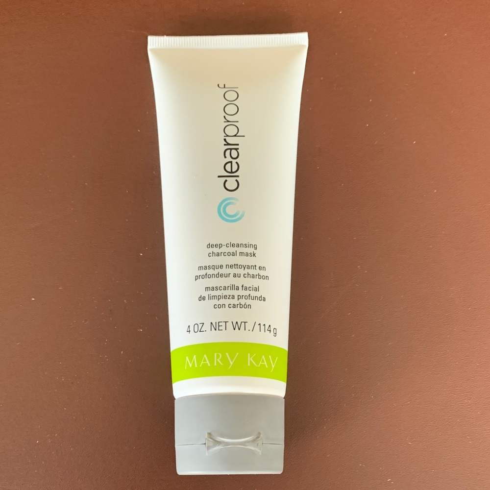 Mary Kay Clearproof Charcoal Mask - White and Lime